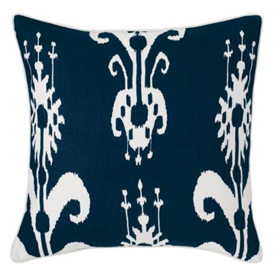 Aktash cushion from Oka | Blue and white bedroom - 8 ideas | Bedroom | Housetohome.co.uk