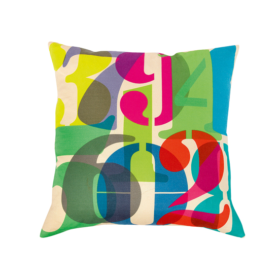 Numbers cushion from John Lewis | 25 Beautiful Home's best buys for May | PHOTO GALLERY | Housetohome.co.uk