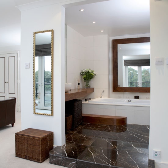 Opt for an open-plan design Opt for an open plan design | En-suite bathrooms - 10 ideas | Bathroom ideas | Decorating advice | Room idea | Homes & Gardens | Housetohome | PHOTOGALLERY
