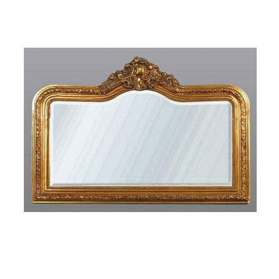 Gold decorative mirror by French Mirror Company Gold French-style overmantle mirror | Industrial style accessories | Kitchens | PHOTO GALLERY | Housetohome