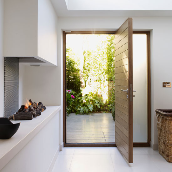 Front door Front door | Refurbished canalside London home | House tour | Homes & Gardens | Housetohome | PHOTOGALLERY