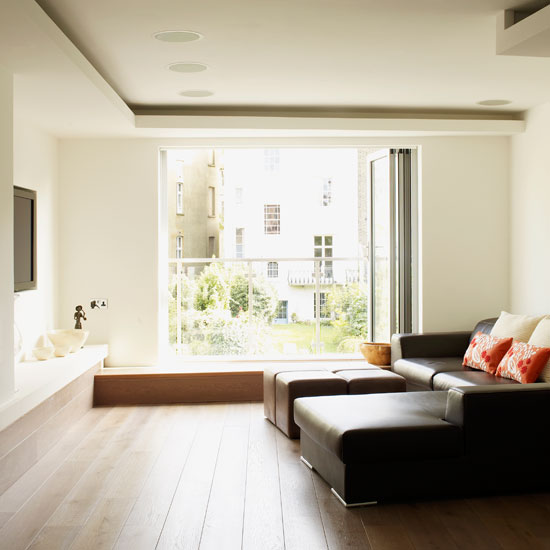 Living room Living room | Refurbished canalside London home | House tour | Homes & Gardens | Housetohome | PHOTOGALLERY