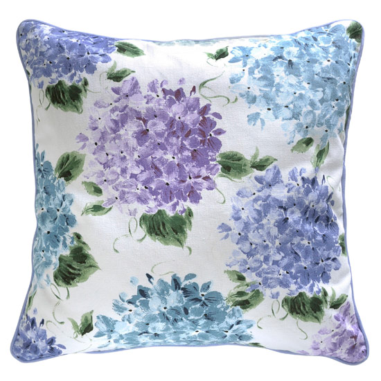Hydrangea Print cushion from Matalan