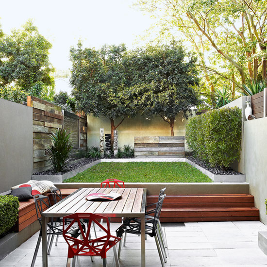 Eclectic courtyard | Contemporary gardens | Garden designs | PHOTO GALLERY | Housetohome