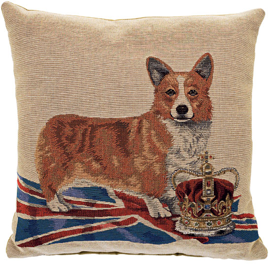 Corgi cushion from Ancestral Collections Corgi cushion from Ancestral Collections | Jubilee cushions | accessories | 10 OF THE BEST | Country Homes & Interiors | Housetohome