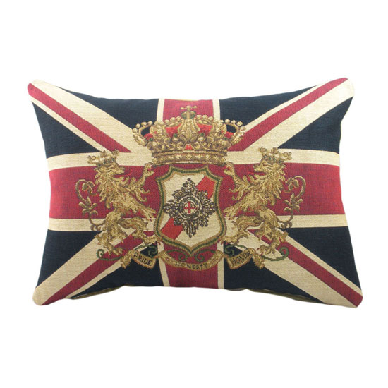 Evans Lichfield cushion from Cotswold Trading Evans Lichfield cushion from Cotswold Trading | Jubilee cushions | accessories | 10 OF THE BEST | Country Homes & Interiors | Housetohome