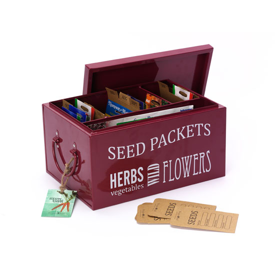Seed packets organiser from The Handpicked Collection Seed packets organiser from The Handpicked Collection | garden accessories | country | Country Homes & Interiors