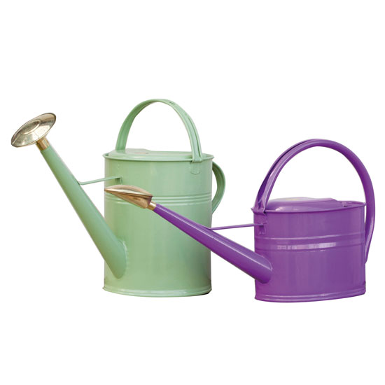 Watering cans from Sarah Raven’s Kitchen & Garden Watering cans from Sarah Raven’s Kitchen & Garden | garden accessories | country | Country Homes & Interiors