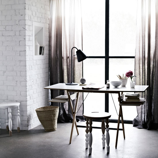 Minimal home office Minimal home office | Home office decorating inspiration | Homes & Gardens