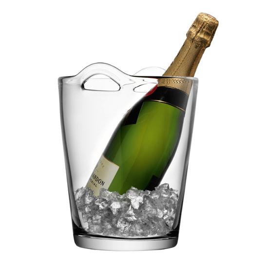 LSA Glass Champagne Bucket from Heal's 