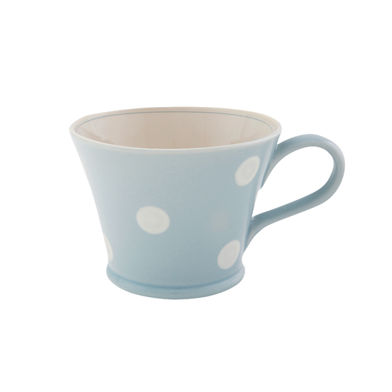 True blue / white spot mug by Susie Watson | Country kitchen accessories - 10 new buys | Kitchen | PHOTO GALLERY | Housetohome.co.uk