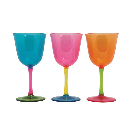 Festival wine glasses from Found Home Store