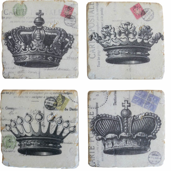 Crown coasters from Home, Home, Home Crown coasters from Home, Home, Home | Diamond Jubilee home accessories | Home accessories | PHOTO GALLERY | 25 Beautiful Homes | Housetohome