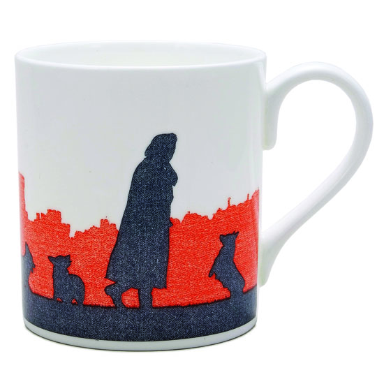 The Queen At Windsor Silhouette mug by Hunkydory Home The Queen At Windsor Silhouette mug by Hunkydory Home | Diamond Jubilee home accessories | Home accessories | PHOTO GALLERY | 25 Beautiful Homes | Housetohome