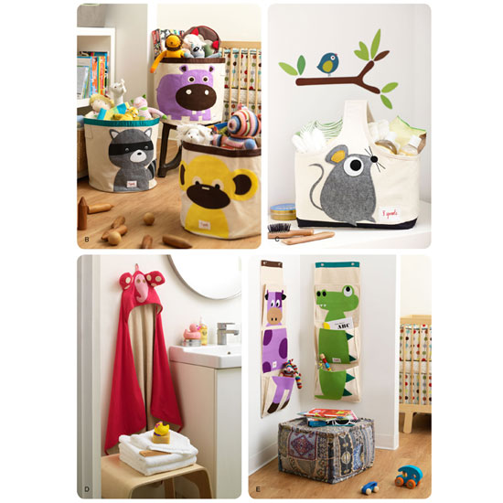 Add a quirky twist in your kid's room with these funky designs