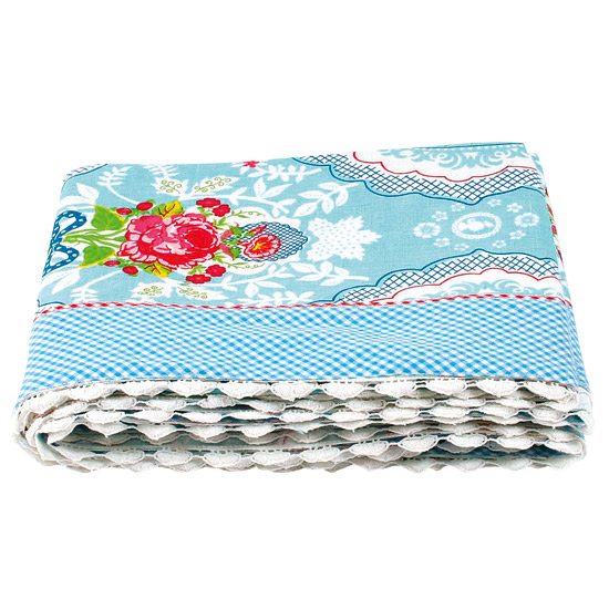 Shabby chic embroidered tablecloth from Daisy Park Shabby chic embroidered tablecloth from Daisy Park | Country dining room buys | Country Homes & Interiors