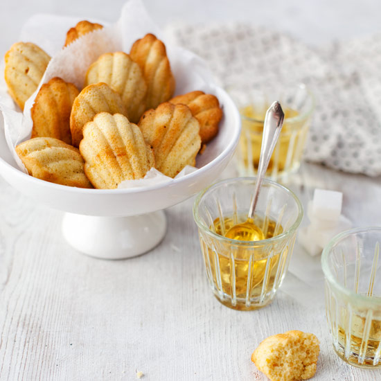 Enjoy with green or lime-blossom tea for a tasty morning treat