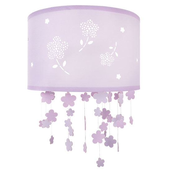 Girl's Flower ceiling shade, Laura Ashley | kids lighting | Kids bedroom | PHOTO GALLERY | Style at Home | Housetohome