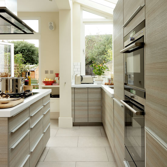 Modern pale-wood kitchen | Modern kitchen ideas | Beautiful Kitchens