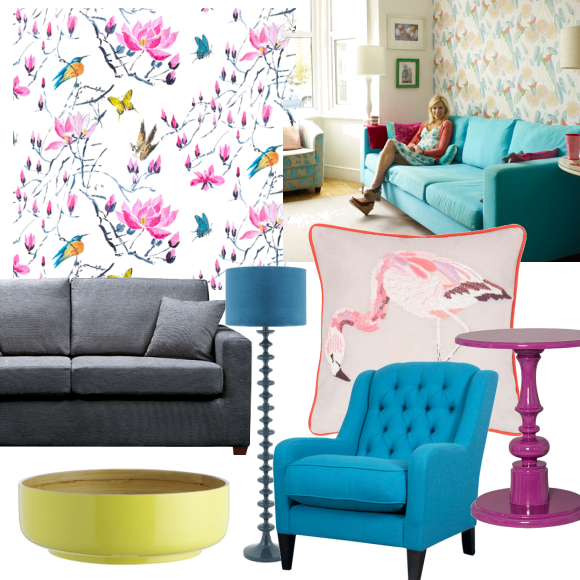 Bright living room