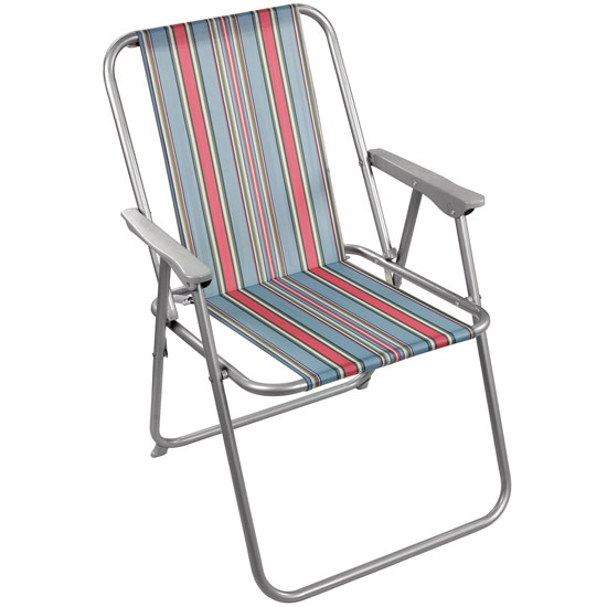 Canvas stripe folding chair from Cath Kidston