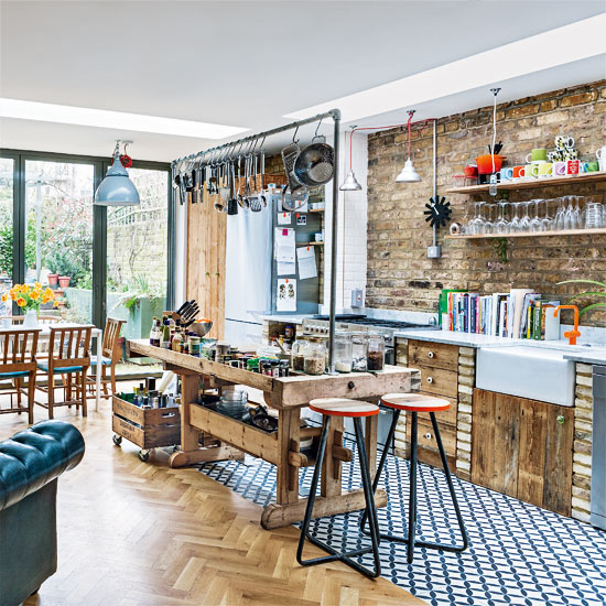 Kitchen-diner | Be inspired by an eclectic Victorian flat in north London | Victorian house | House Tour | PHOTO GALLERY | Livingetc | Housetohome