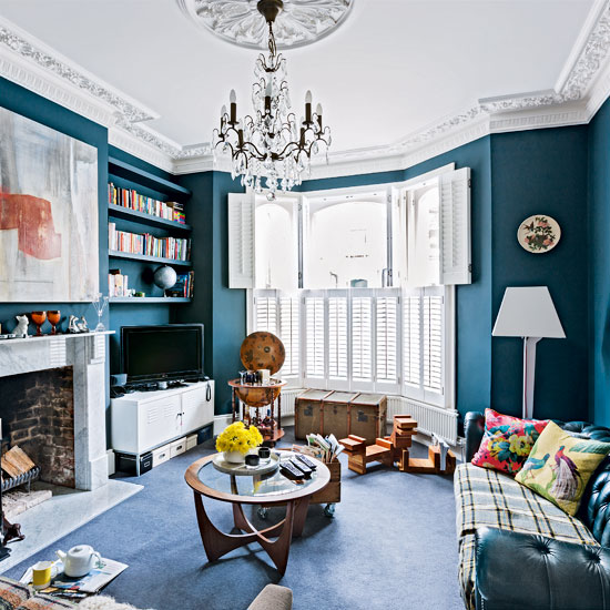 Living area | Be inspired by an eclectic Victorian flat in north London | Victorian house | House Tour | PHOTO GALLERY | Livingetc | Housetohome