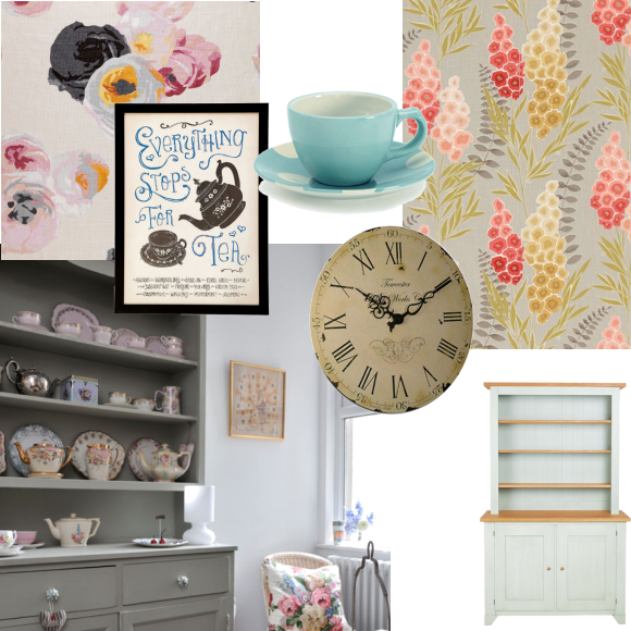 Granny-chic room