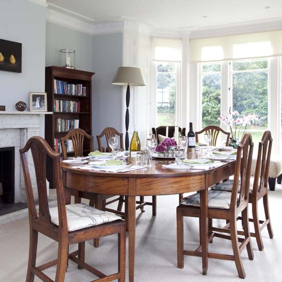 Dining room Dining room | House tour | Hampshire vicarage | Georgian house | PHOTO GALLERY | 25 Beautiful Homes | Housetohome