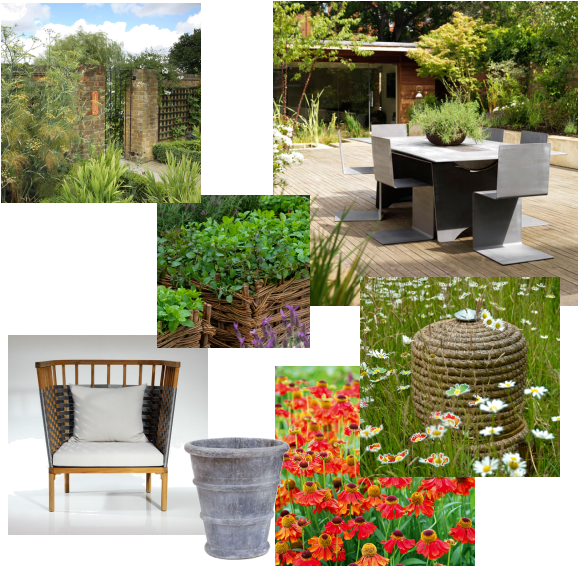 Urban country garden