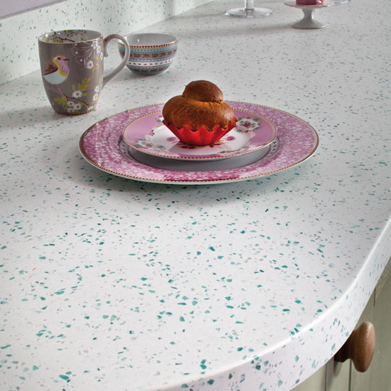 Bushboard Encore composite worktop | Kitchen | PHOTO GALLERY | Beautiful Kitchens | Housetohome.co.uk