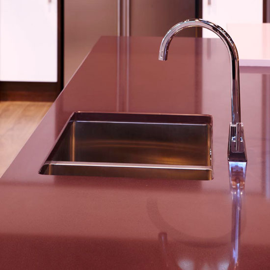 Zodiaq composite worktop | Kitchen | PHOTO GALLERY | Beautiful Kitchens | Housetohome.co.uk