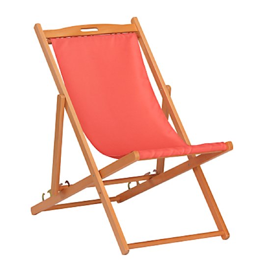 FSC deckchair from John Lewis | Deck chairs - 10 of the best | Deck chair canvas | Garden furniture | Garden | PHOTO GALLERY | Housetohome