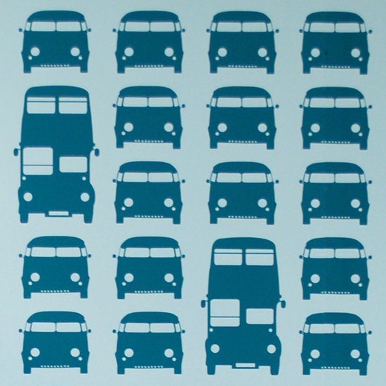 Ferm Living Rush Hour Wallpaper by Nubie Modern Kids' Boutique | Graphic wallpaper | wallpaper | Decorating ideas | PHOTO GALLERY | 25 Beautiful Homes | Housetohome