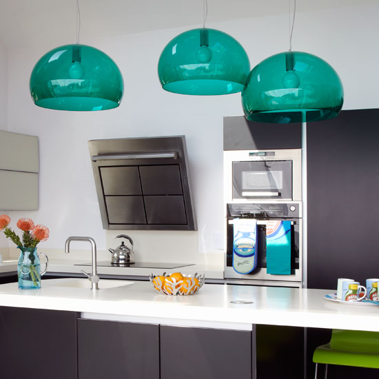 Lighting | storage | Kitchen | island | oven | sink | MAKEOVER | Ideal Home | Housetohome
