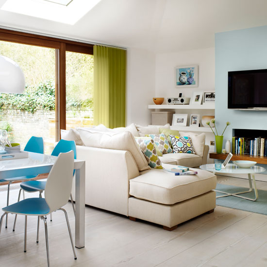 Garden room living area 