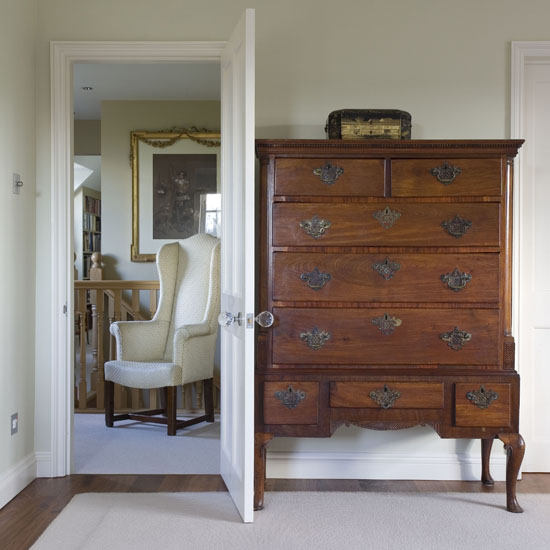 Antique chest storage | Bedroom storage | storage ideas | Bedroom | PHOTO GALLERY | 25 Beautiful Homes | Housetohome