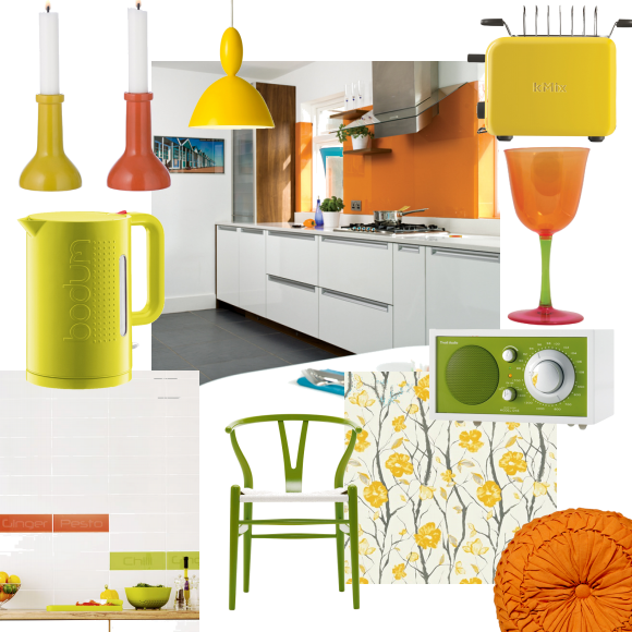 Zesty citrus kitchen