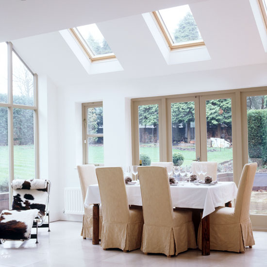 Double-height conservatory | Conservatory dining | Dining ideas | Garden rooms | Conservatory | PHOTO GALLERY | 25 Beautiful Homes | Housetohome