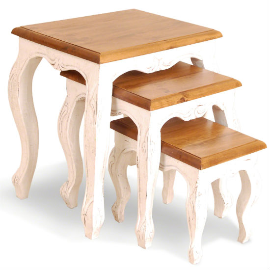 Brocante nest of tables from Notonthehighstreet.com Brocante nest of tables from Notonthehighstreet.com | Nest of tables | Living Room furniture | PHOTO GALLERY | Ideal Home | Housetohome