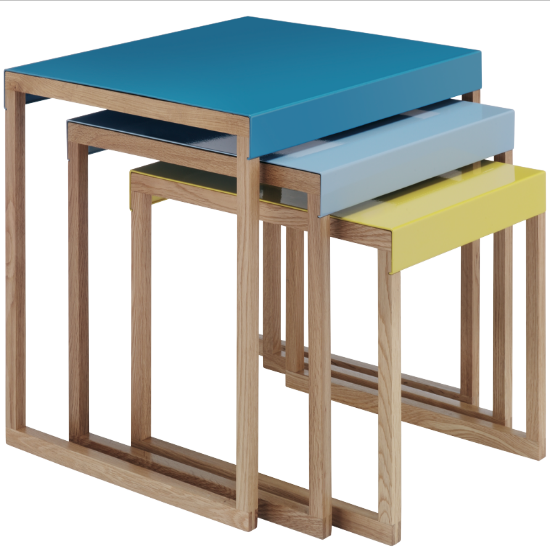 Kilo nest of tables from Habitat Kilo nest of tables from Habitat | Nest of tables | Living room furniture | PHOTO GALLERY | Ideal Home | Housetohome