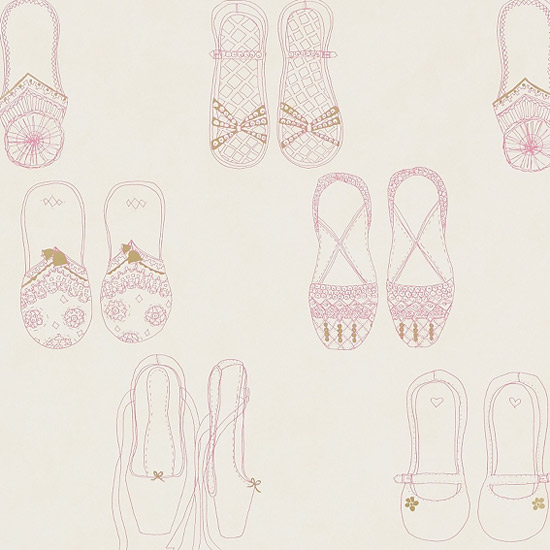 Twinkle Toes wallpaper by Harlequin at John Lewis | Children's wallpaper | Wallpaper ideas | PHOTO GALLERY | Housetohome