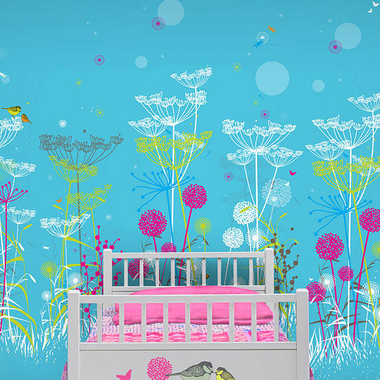 The Lost Garden WallScene Wallpaper by Funky Little Darlings at notonthehighstreet | Children's wallpaper | Wallpaper ideas | PHOTO GALLERY | Housetohome