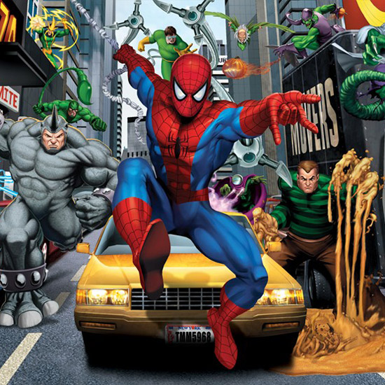 Spider-Sense Spiderman wallpaper by Walltastic | Children's wallpaper | Wallpaper ideas | PHOTO GALLERY | Housetohome