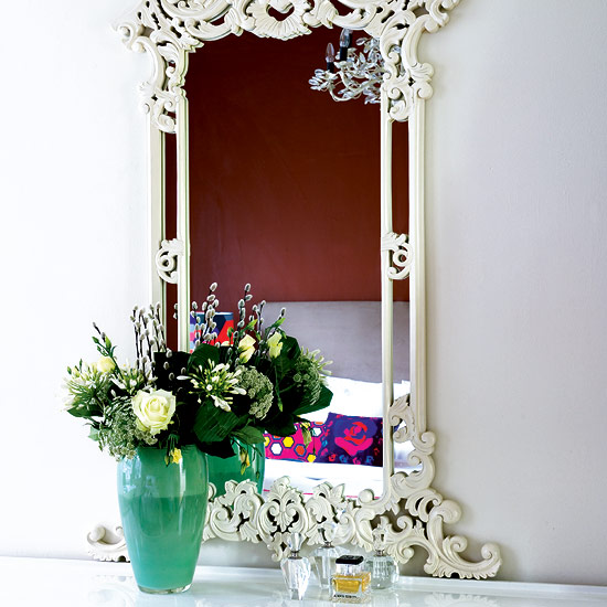 Check whether you'll be fixing your mirror to masonry, brick or plasterboard