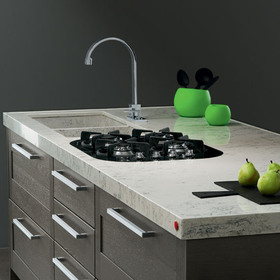 Okite composite worktop | Kitchen | PHOTO GALLERY | Beautiful Kitchens | Housetohome.co.uk