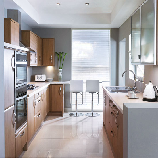 Functional seating | Small kitchen design | PHOTO GALLERY | Beautiful Kitchens | Housetohome.co.uk