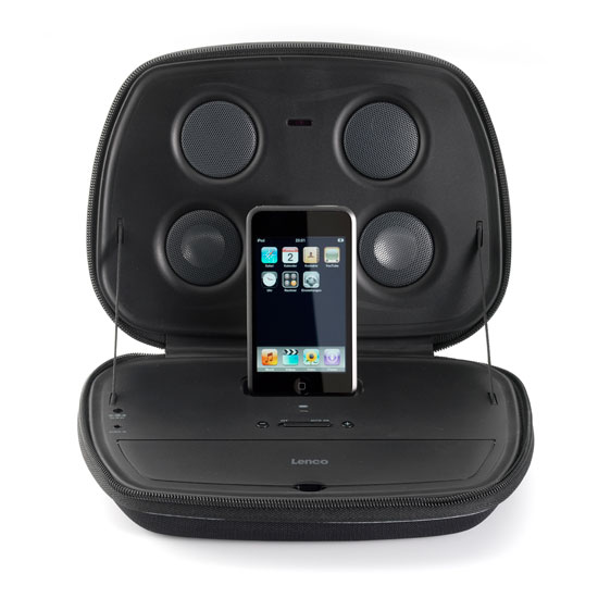 IPD-4500 iPod docking speaker case from Lenco IPD-4500 iPod docking speaker case from Lenco | Outdoor Music System | Buyer's guides | Ideal Home | Housetohome