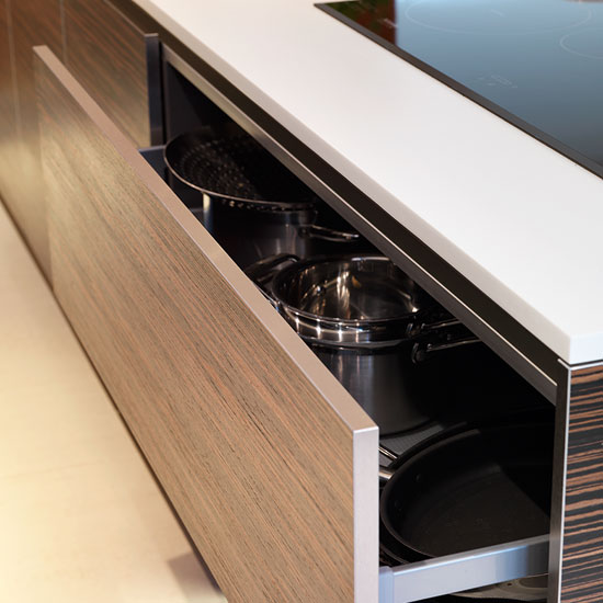 Handleless drawers Handleless drawers | Contemporary kitchen tour | PHOTO GALLERY | Beautiful Kitchens | Housetohome.co.uk