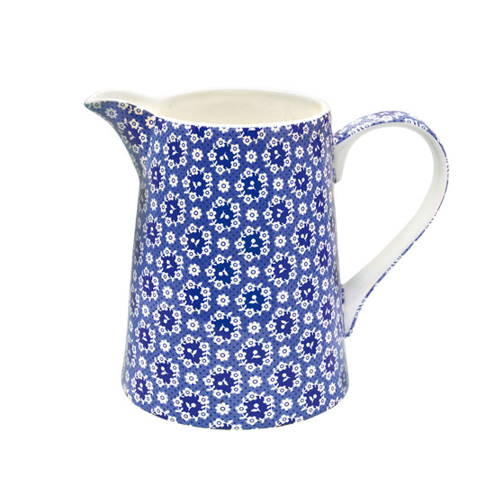 Fay blue stoneware jug from My Living Space
